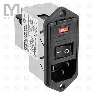 3-6609940-6【PWR ENT MOD RCPT IEC320-C14 PNL】