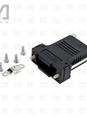 165X13509X【CONN BACKSHELL 50POS 180DEG SHLD】