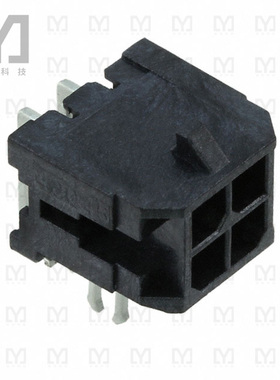 0430450422【CONN HEADER R/A 4POS 3MM】