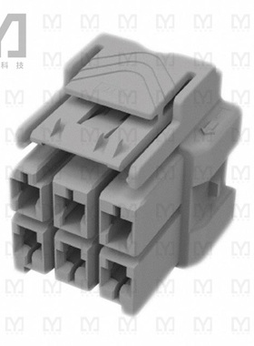 5-1971776-3【CONN PLUG HOUSING 6POS 6MM】