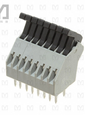 AST0410804【TERM BLOCK 8POS 45DEG 2.5MM PCB】