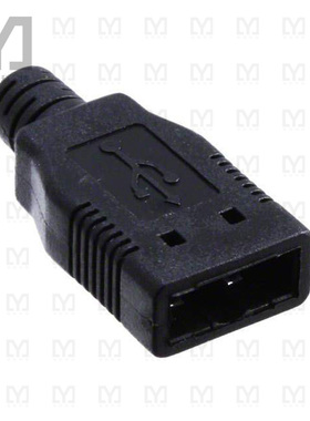 1001-027-BL-01000【CONN HOOD FOR USB A PLUG】