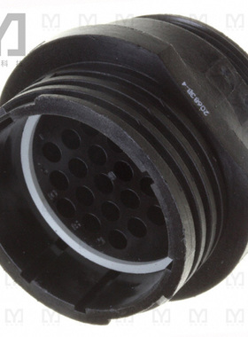 206838-4【CONN RCPT HSG MALE 24POS INLINE】