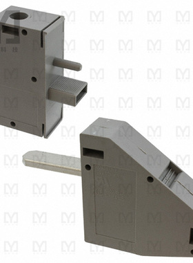 0708522【TERM BLK SCREW CLAMP 1POS GRAY】