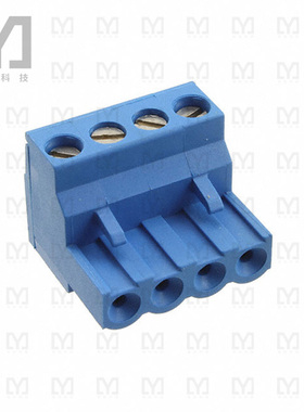 796696-4【TERM BLOCK PLUG 4POS STR 5MM】