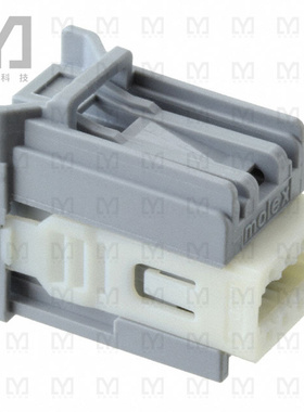 0347290081【CONN RCPT 8POS R/A GRAY POL B】
