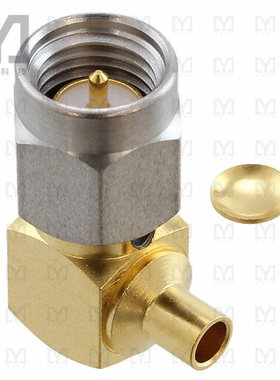 1051114-1【CONN SMA PLUG R/A 50 OHM SOLDER】