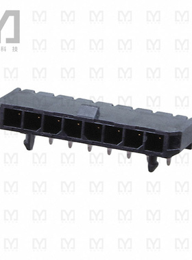 0436500802【CONN HEADER R/A 8POS 3MM】