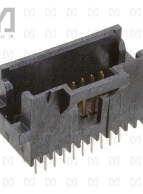 5-104666-1【CONN HEADER VERT 20POS 1.27MM】