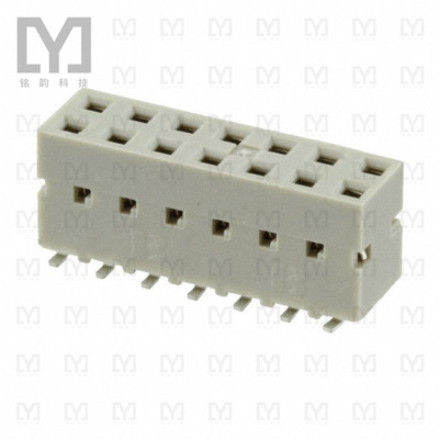 89898-307ALF【CONN RCPT 14POS 0.1 GOLD SMD】