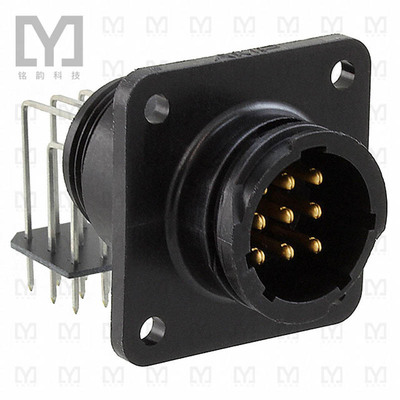796375-1【CONN RCPT MALE 9POS GOLD SOLDER】