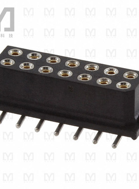 M80-6811401【CONN RCPT 14POS 0.079 GOLD SMD】