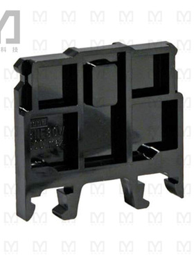 BNE30W【CONN TERM BLK END PLATE BLACK】