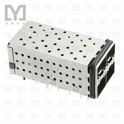 2007417-5【CONN SFP+ RCPT W/CAGE 2X2 80P RA】