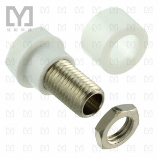 BANANA CONN JACK THREADED CT2230 WHITE