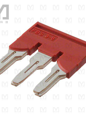 3030297【JUMPER TERM BLK 3POS FLAT PIN】