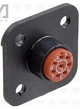 SJS830220【CONN RCPT HSNG MALE 8POS PNL MNT】