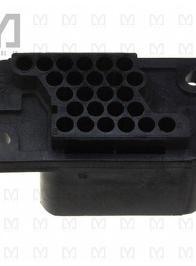 211149-1【CONN PLUG HSG DRAWER 25POS BLK】