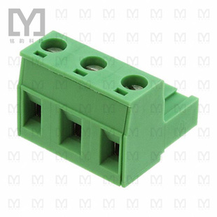 1767012【TERM BLOCK PLUG 3POS STR 7.62MM】