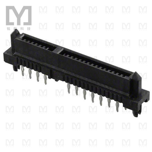 0877011001【CONN SATA RCPT 22P PRESSFIT PCB】