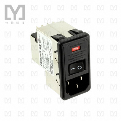 4-6609951-0【PWR ENT MOD RCPT IEC320-C14 PNL】