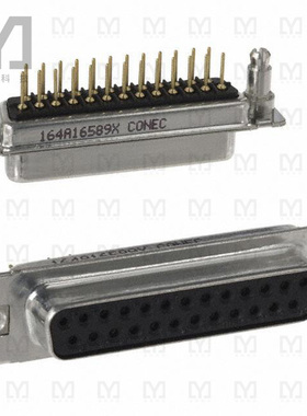 164A16589X【CONN D-SUB RCPT 25POS VERT SLDR】