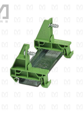 1708409【CONN TERM BLK D RAIL ADAPT GREEN】