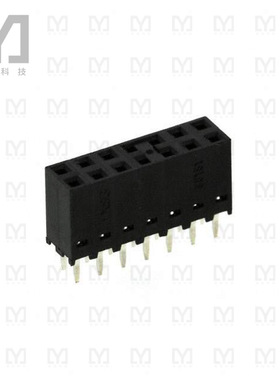 0901512214【CONN RCPT 14POS 0.1 GOLD PCB】