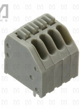 32.5304【PUSHIN PCB TERM 4P 2.5MM 2A GRY】