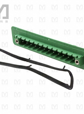 1899388【TERM BLK HEADER 12POS GREEN】