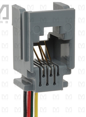 TM1RV-623P64-35S-150M【CONN MOD JACK 6P4C UNSHIELDED】