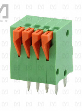 AST0820406【TERM BLK 4POS TOP ENT 2.54MM PCB】