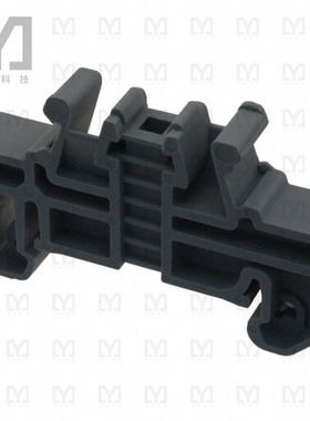 3022218【CONN TERM BLK END BRCKT RAIL GRY】