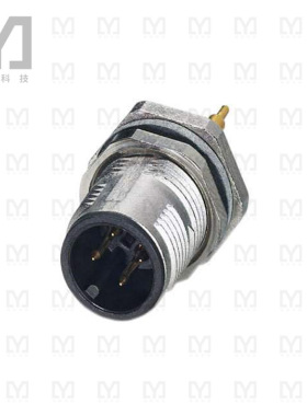 1552955【CONN PLUG MALE 4POS GOLD SOLDER】