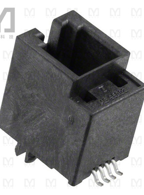 0428786362【CONN MOD JACK 6P4C VERT UNSHLD】