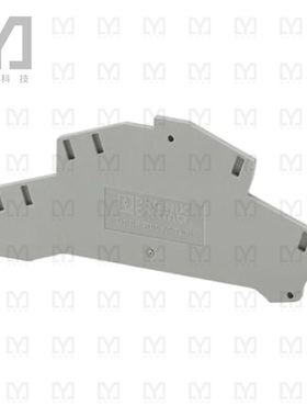 3210608【CONN TERM BLK END PLATE GRAY】