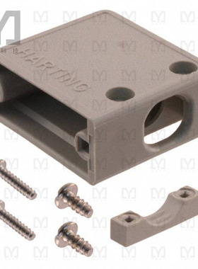 09670090511【CONN BACKSHELL 9POS 90DEG GRAY】