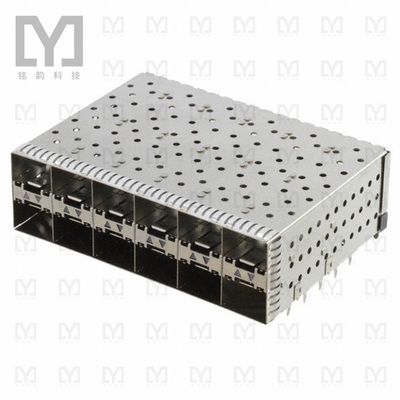 2007562-6【CONN SFP+ RCP W/CAGE 2X6 240P RA】