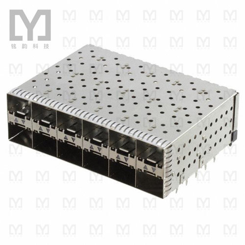 2007562-6【CONN SFP+ RCP W/CAGE 2X6 240P RA】