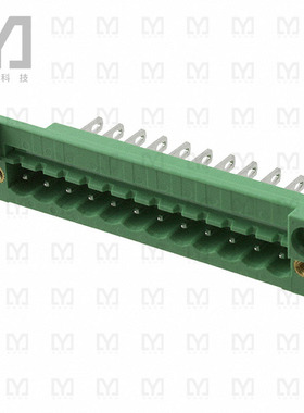 0710277【TERM BLK HEADER 12POS GREEN】