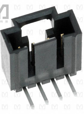 0705530108【CONN HEADER R/A 4POS 2.54MM】