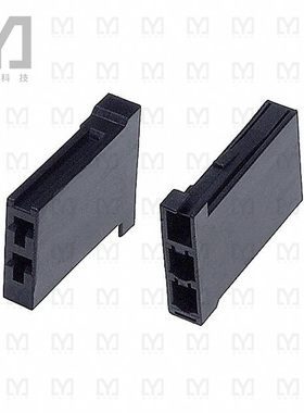 175362-2【CONN RECEPT 2POS 2ROW BLACK】