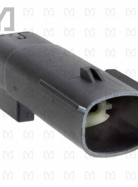 0334810201【CONN PLUG 2POS SINGLE BLACK】