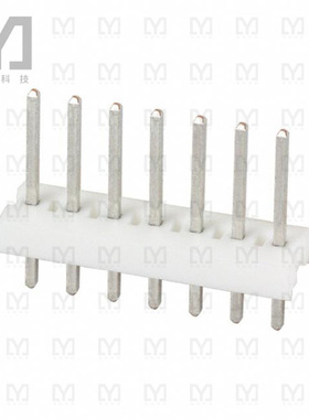 640452-7【CONN HEADER VERT 7POS 2.54MM】