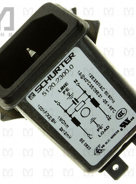 5120.2300.0【PWR ENT RCPT IEC320-C14 PANEL QC】