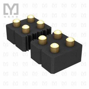 406-43-220-30-068001【CONN RCPT 20POS 0.1 GOLD SMD】