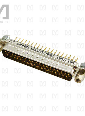 DCMN-37P-N-K87【CONN D-SUB PLUG 37P PNL MNT SLDR】