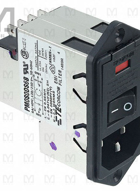 8-6609940-7【PWR ENT MOD RCPT IEC320-C14 PNL】