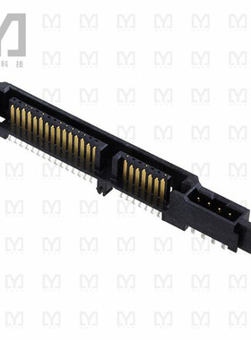 84998-3【CONN SATA PLUG 26POS SLD R/A SMD】