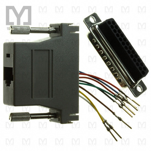 RJADK25P7080831【ADAPT DB25M TO RJ45 JACK GRAY】